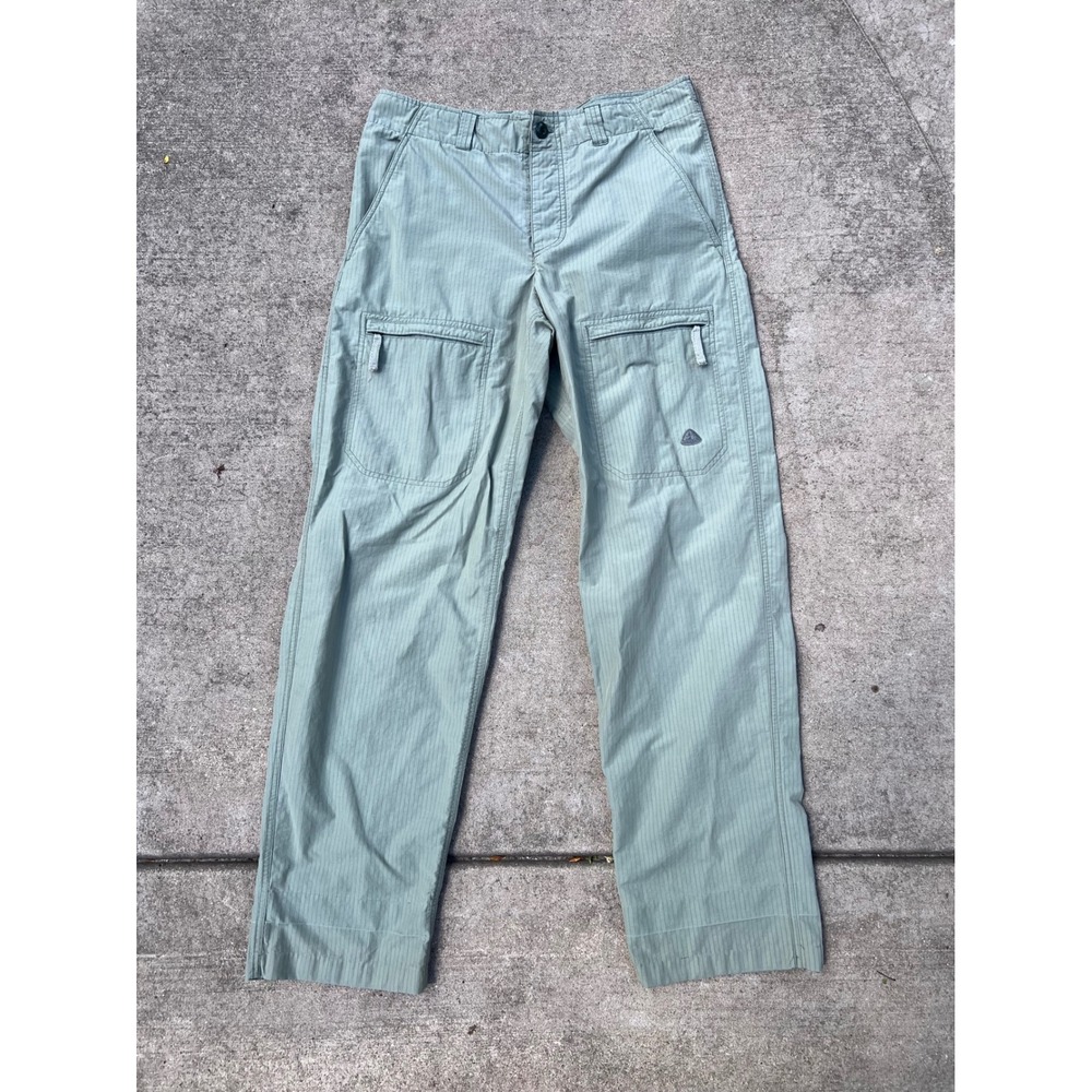 Vintage green Women's Nike ACG Cargo Pants Outdoor Hiking‎ Lightweight - 8/10